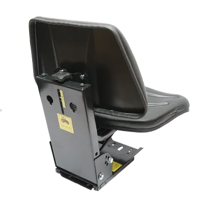 Scaun universal negru pentru tractor - imagine 2