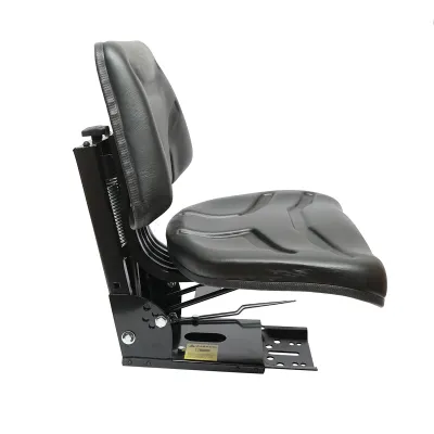 Scaun universal negru pentru tractor - imagine 3