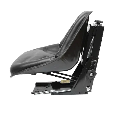 Scaun universal negru pentru tractor cu reglaj pe inaltime - imagine 3