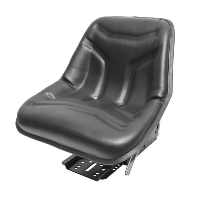 Scaun universal negru pentru tractor cu reglaj pe inaltime - imagine 2