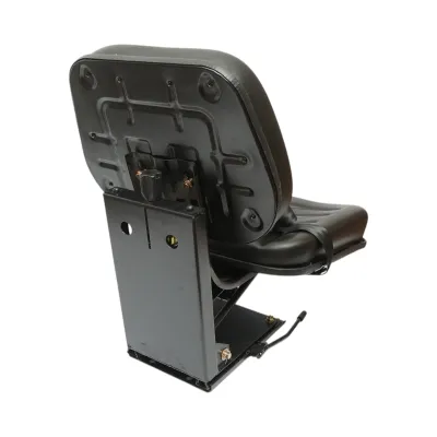 Scaun universal tractor negru reglabil cu centura de siguranta - imagine 6