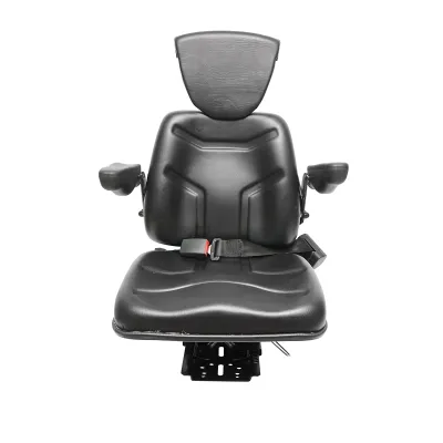 Scaun universal reglabil pe inaltime, cotiere si tetiera pentru tractor, utilaje agricole, industriale, stivuitor