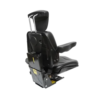 Scaun universal reglabil pe inaltime, cotiere si tetiera pentru tractor, utilaje agricole, industriale, stivuitor - imagine 3