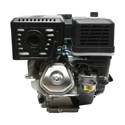 Motor pe benzina 13CP, 4 timpi, ax cu pana 25mm, pornire sfoara Breckner Germany - imagine 4