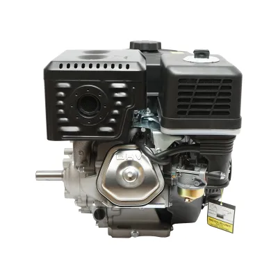 Motor pe benzina 13CP, 4 timpi, ax cu pana 25mm pornire cheie/sfoara, reductor priza Breckner Germany - imagine 2