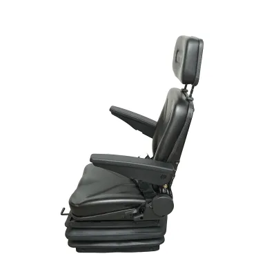Scaun universal reglabil pe greutate 50-130Kg, cotiere si spatar rabatabil 50-90° pentru tractor, utilaje agricole, industriale, stivuitor - imagine 3