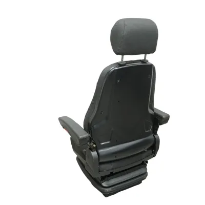 Scaun universal reglabil pe greutate 50-130Kg, cotiere si spatar rabatabil 50-90° pentru tractor, utilaje agricole, industriale, stivuitor  - imagine 3