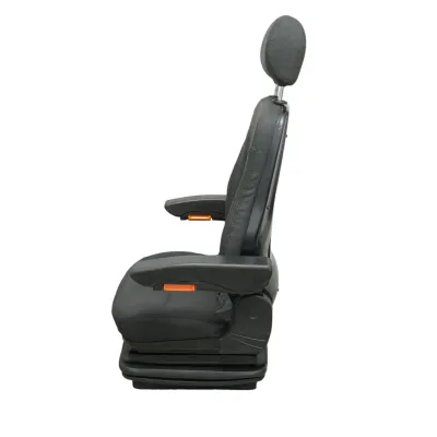Scaun universal reglabil pe greutate 50-130Kg, cotiere si spatar rabatabil 50-90° pentru tractor, utilaje agricole, industriale, stivuitor  - imagine 2