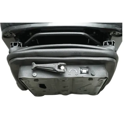 Scaun universal reglabil pe greutate 50-130Kg, cotiere si spatar rabatabil 50-90° pentru tractor, utilaje agricole, industriale, stivuitor  - imagine 5