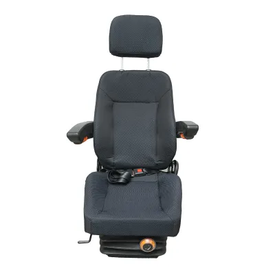 Scaun universal reglabil pe greutate 40-130Kg, cotiere si spatar rabatabil 50-90° pentru tractor, utilaje agricole, industriale, stivuitor - imagine 6