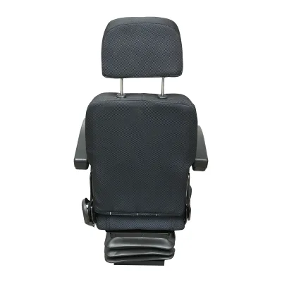 Scaun universal reglabil pe greutate 40-130Kg, cotiere si spatar rabatabil 50-90° pentru tractor, utilaje agricole, industriale, stivuitor - imagine 3