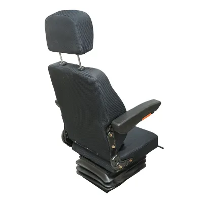 Scaun universal reglabil pe greutate 40-130Kg, cotiere si spatar rabatabil 50-90° pentru tractor, utilaje agricole, industriale, stivuitor - imagine 4