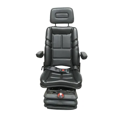 Scaun universal cu centura de siguranta, tetiera si cotiere pentru utilaje agricole sau industriale - imagine 6