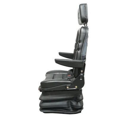 Scaun universal cu centura de siguranta, tetiera si cotiere pentru utilaje agricole sau industriale - imagine 2