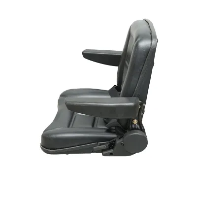 Scaun universal cu centura de siguranta si cotiere pentru utilaje agricole sau industriale - imagine 2