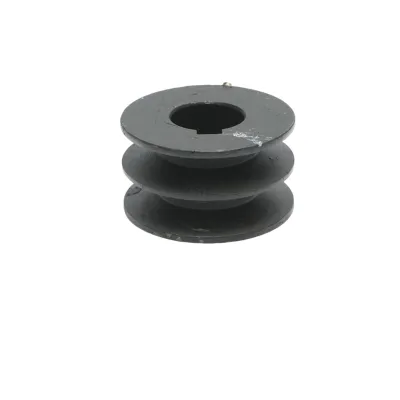 Fulie 2 caneluri 58x32mm pentru ax cu pana 24mm