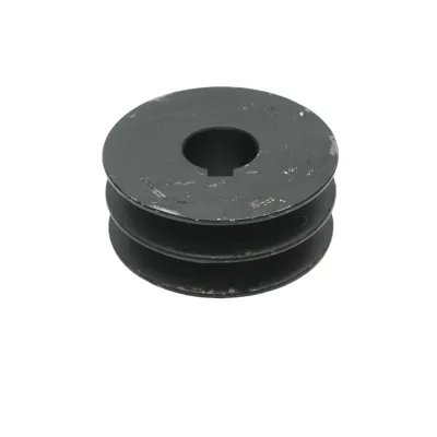 Fulie 2 caneluri 76x32mm pentru ax cu pana 24mm