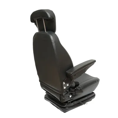 Scaun universal reglabil pentru tractor cu centura de siguranta, cotiere si suspensie 800x610mm - imagine 5