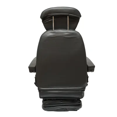 Scaun universal reglabil pentru tractor cu centura de siguranta, cotiere si suspensie 800x610mm - imagine 4