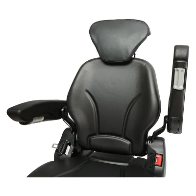 Scaun universal reglabil pentru tractor cu centura de siguranta si cotiere 610x390mm - imagine 6