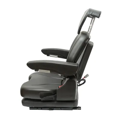 Scaun universal reglabil pentru tractor cu centura de siguranta si cotiere 610x390mm - imagine 3