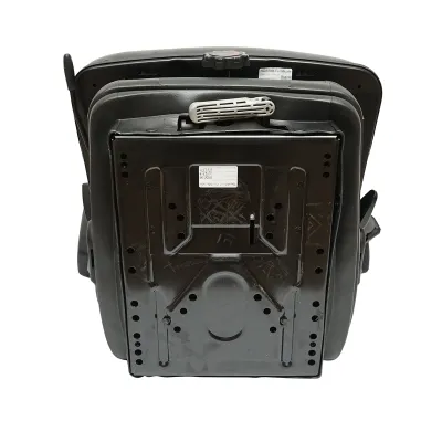 Scaun universal reglabil pentru tractor cu centura de siguranta, cotiere si suspensie mecanica 830x610mm - imagine 7