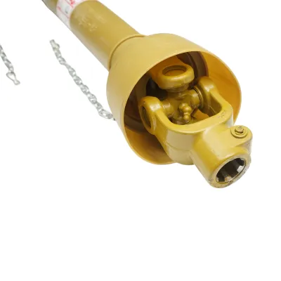 Cardan 1000 mm T4 Z=6 1 3/8 cu clichet cruce 27x75 - imagine 5