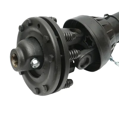 Cardan 1000 mm S7 T7 cu ambreiaj compus din 2 discuri cruce 30,2x106,5 (teava stea) 1 3/8 Z=6 freza - imagine 3