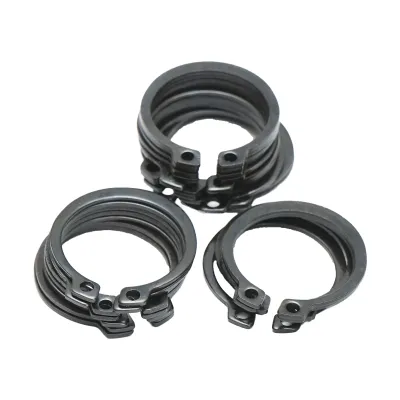Set 50 sigurante inelare seeger, exterior 25mm pentru ax vertical cositoare
