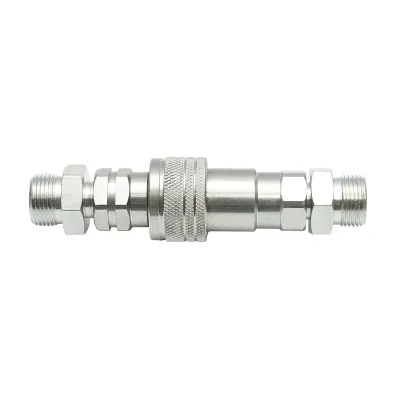 Supapa trecere mos-baba pe con M16 cu reductii M16x20 (set cupla 3/8 mama+tata) 78.8x32x24mm - imagine 2