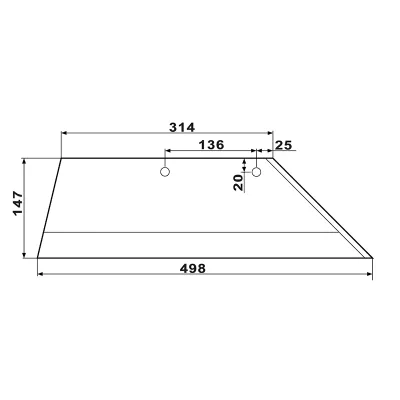 Brazdar stanga Lemken 18" cod OEM 3352131 - imagine 4