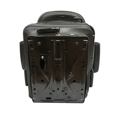 Scaun universal cu suspensie pe aer, reglabil pe inaltime si greutate 50-140Kg, cotiere si spatar rabatabil 50-90° pentru tractor, utilaje agricole, industriale, stivuitor - imagine 6