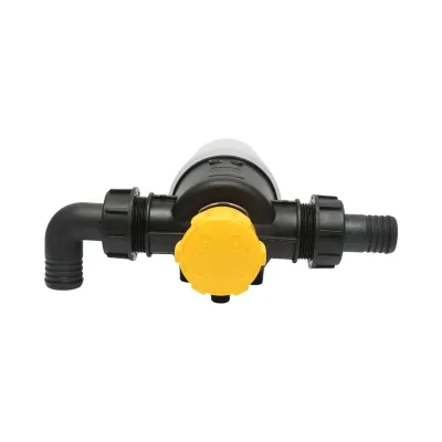 Filtru erbicidator transparent cu 2 site si valva autocuratare, racord 32mm - imagine 6