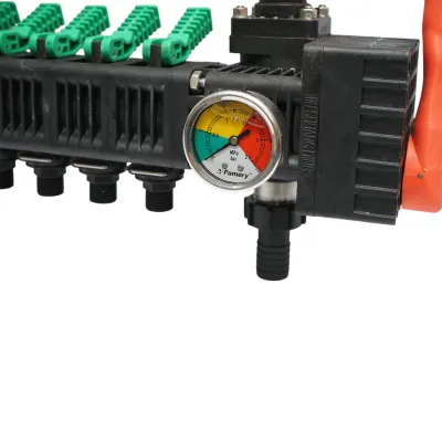 Distribuitor erbicidator cu 5 cai, manometru cu glicerina 25 bar - imagine 6