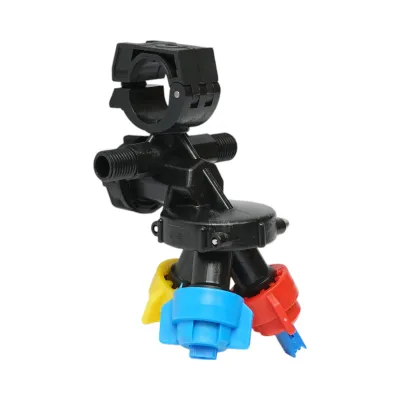 Stropitor erbicidator complet cu 3 duze pentru teava/furtun fi 20