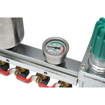 Distribuitor erbicidator cu 4 cai, manometru cu glicerina 49 bar - imagine 8