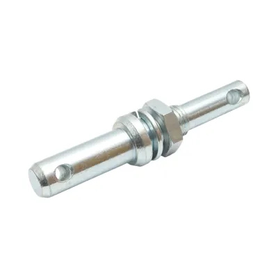 Bolt tirant dublu cu piulita 160mm, categoria 1-2, filet M27x3, gaura 12mm - imagine 3