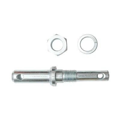 Bolt tirant dublu cu piulita 160mm, categoria 1-2, filet M27x3, gaura 12mm - imagine 2