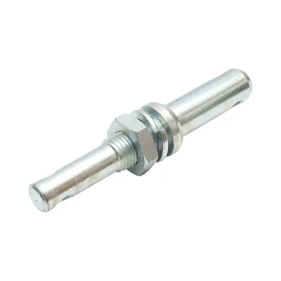 Bolt tirant dublu cu piulita 160mm, categoria 1-2, filet M27x3, gaura 12mm - imagine 5