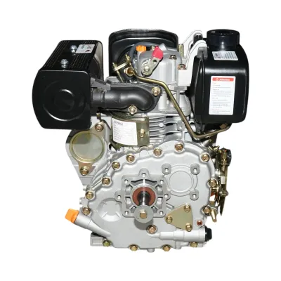 Motor diesel 5CP 173F, 247cc, turatie 3600rpm, ax rotund filetat 19.05mm, pornire sfoara Breckner Germany - imagine 3