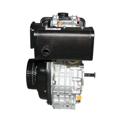 Motor diesel 7CP 178F, 296cc, turatie 3600rpm, ax rotund filetat 19.05mm, pornire sfoara Breckner Germany - imagine 5