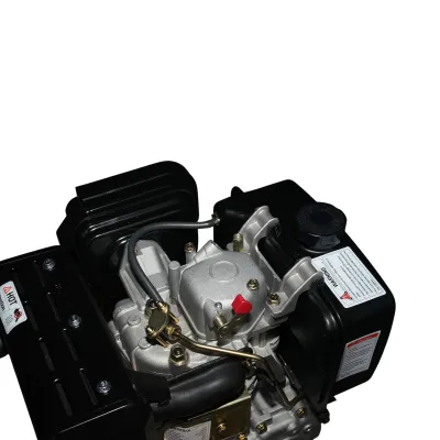 Motor diesel 10CP 186F, 418cc, turatie 3600rpm, ax rotund filetat 25.4mm, pornire sfoara Breckner Germany - imagine 9