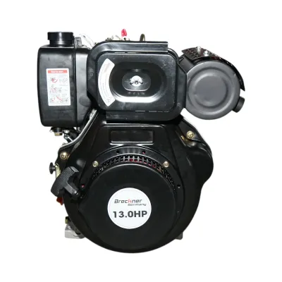 Motor diesel 13CP 192F, 498cc, turatie 3600rpm, ax rotund filetat 25.4mm, pornire sfoara Breckner Germany - imagine 4