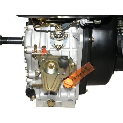 Motor diesel 13CP 192F, 498cc, turatie 3600rpm, ax rotund filetat 25.4mm, pornire sfoara Breckner Germany - imagine 6