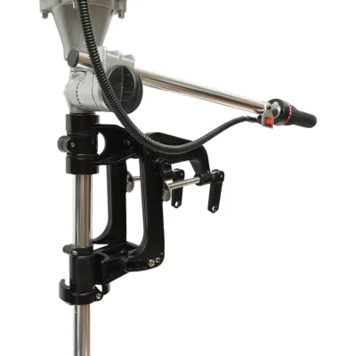 Motor barca pe benzina 2.5CP, 2T 52cc, portabil, turatie 7500rpm, cizma lunga reglabila THOR - imagine 6