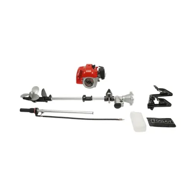 Motor barca pe benzina 2.5CP, 2T 52cc, portabil, turatie 7500rpm, cizma lunga reglabila THOR - imagine 3