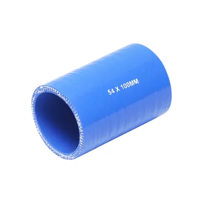 Furtun racire drept 54x100mm silicon cu insertie textila Breckner Germany