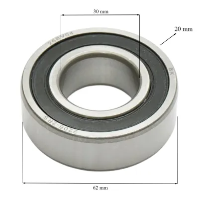 Rulment 2206 2RS 30x62x20mm - imagine 3