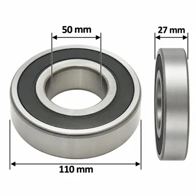 Rulment 6310-2RS 50x110x27mm - imagine 2