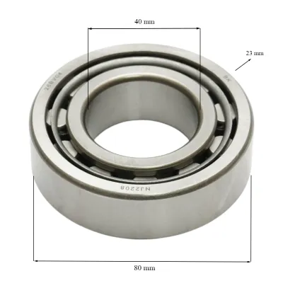Rulment NJ2208 40x80x23mm planetara/osie U-445 - imagine 3